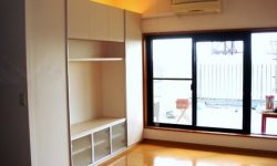 リビングルームのリフォーム