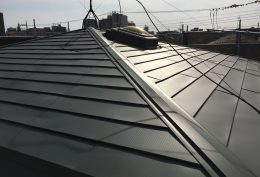 戸建ての屋根葺き替え工事